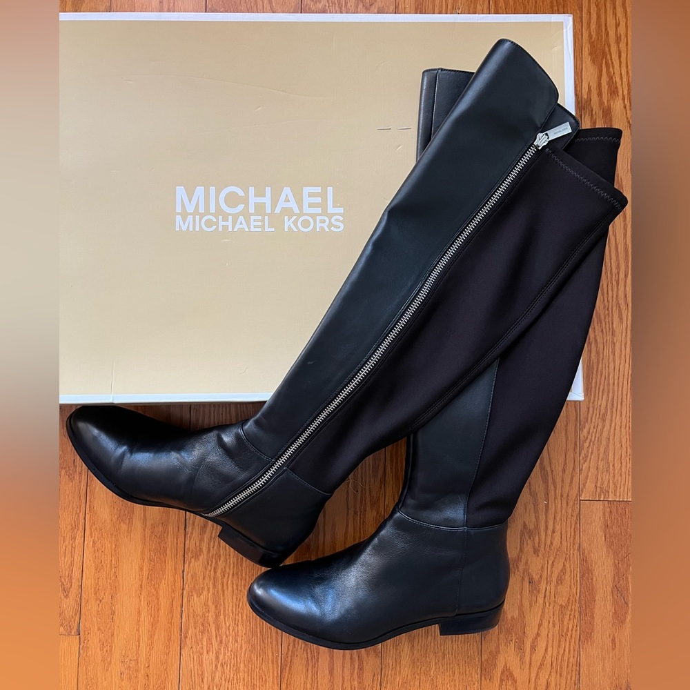 MICHAEL KORS Bromley Flat Riding Boots